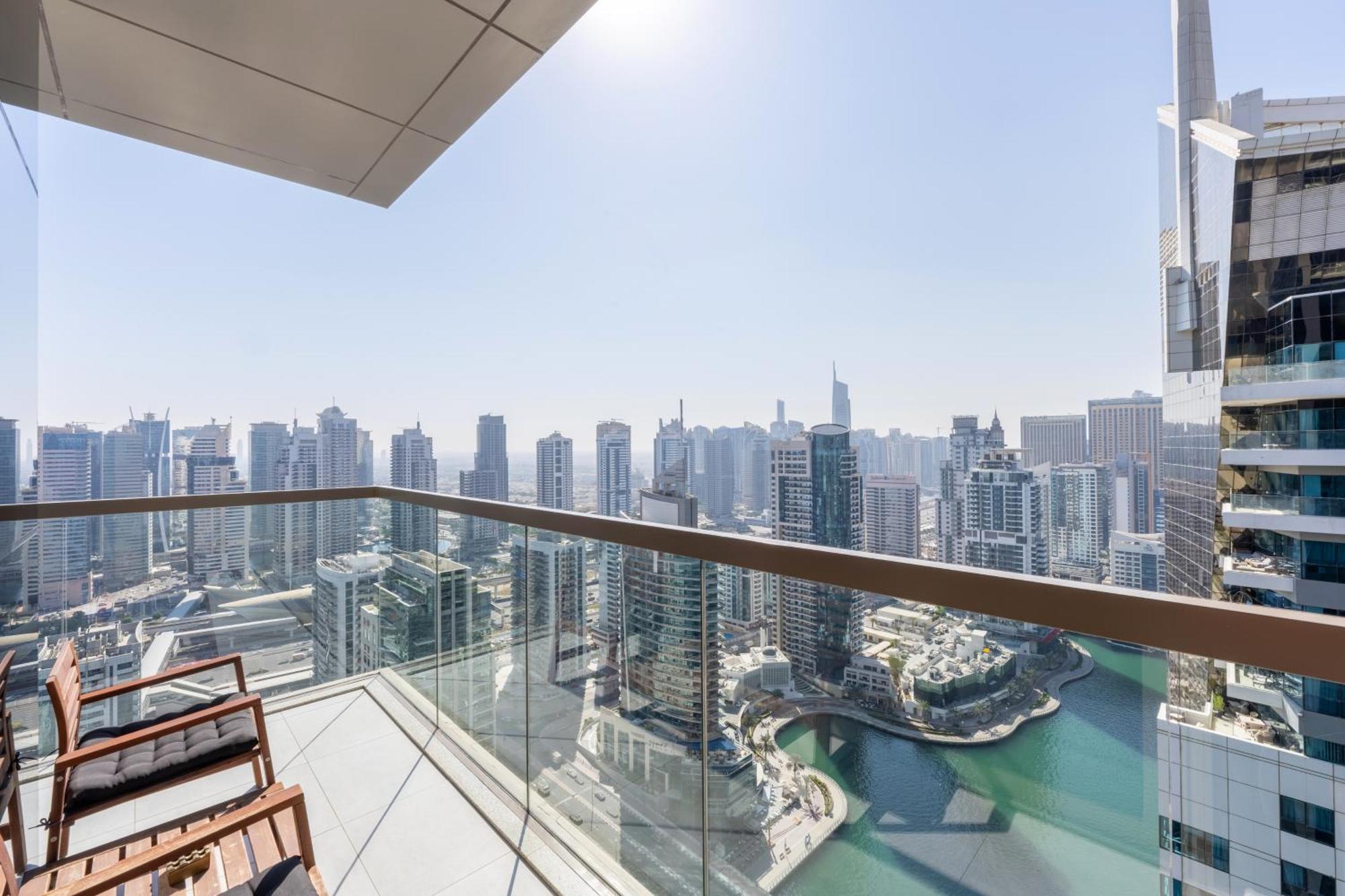 Exclusive Marina Stay - Posh 3Br With Stunning Views Дубай Экстерьер фото